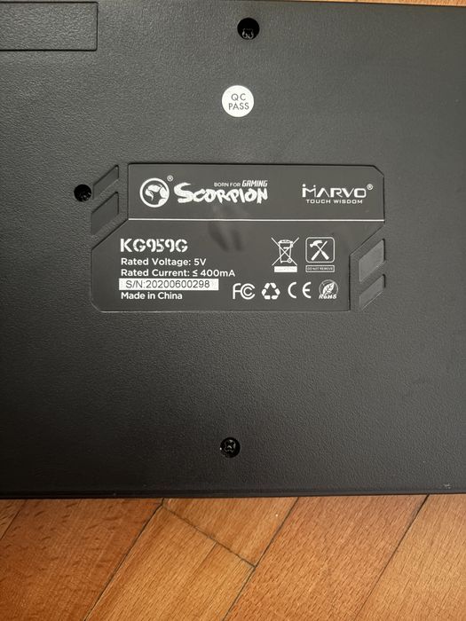 tastatura marvo cu lumini