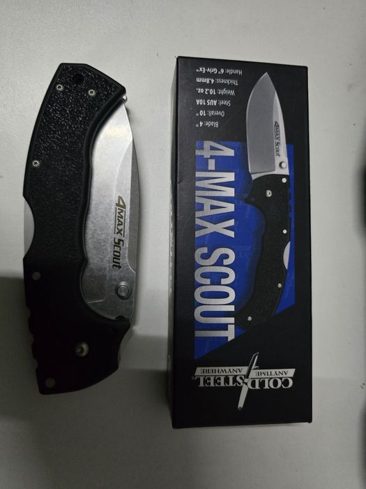 нож cold steel 4 max scout