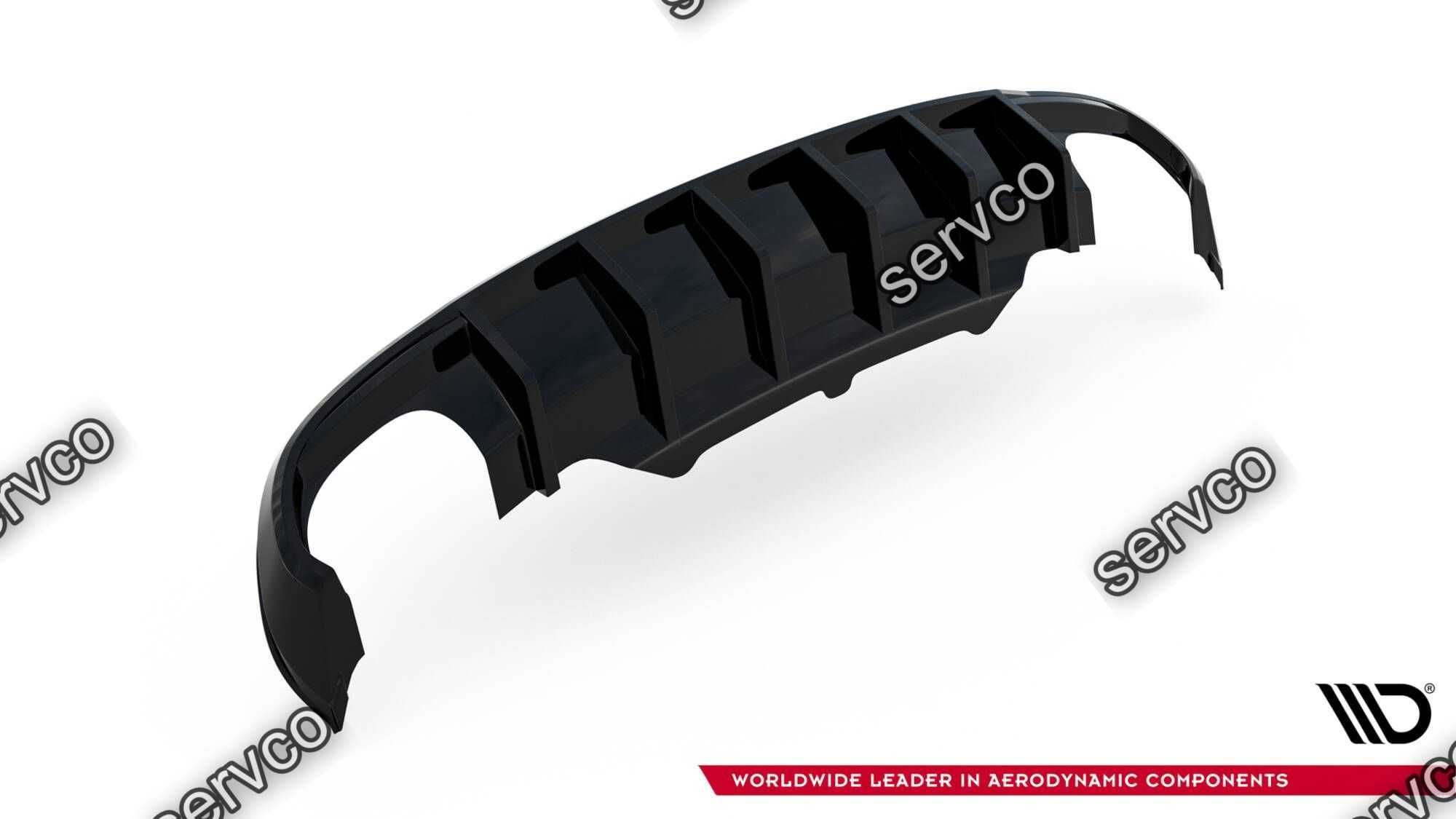 Difuzor bara spate Audi A5 S5 Coupe Cabrio SLine 8T 2007-2011 v39
