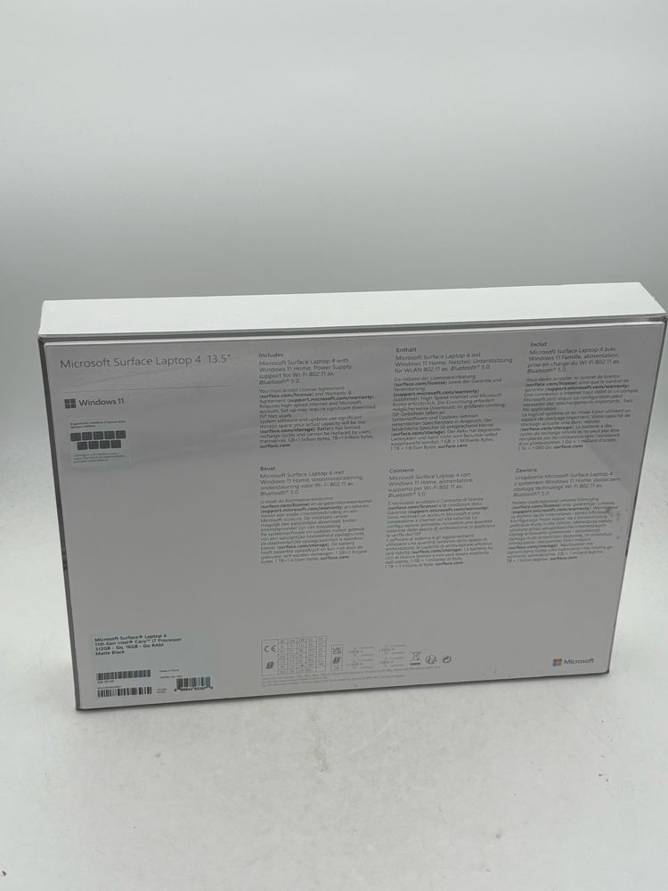 Microsoft Surface laptop4, TOUCHSCREEN Intel I7,512gb.16gb Ram,SIGILAT