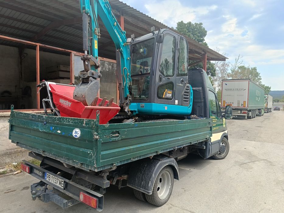 Услуги с мини багер