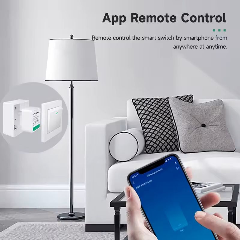 Tuya Smart ZigBee 3.0 16A  мини-превключвател (Home Assistant Z2MQTT)