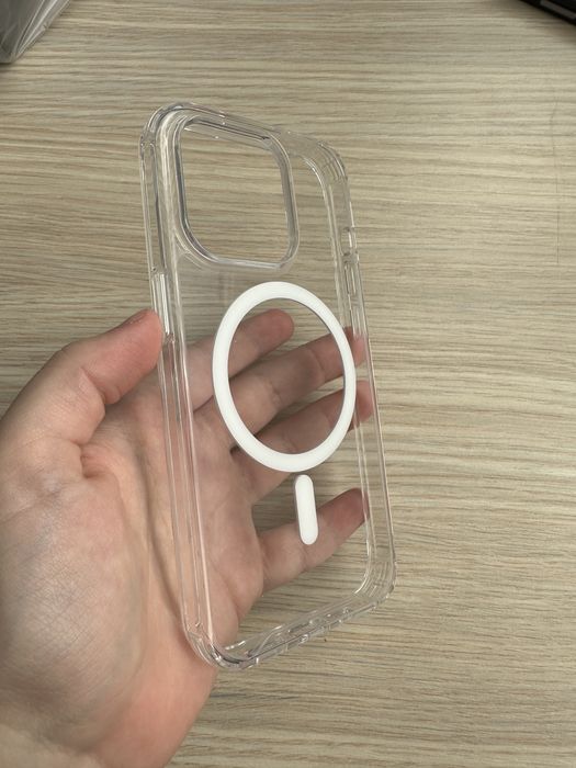 Husă iPhone 14 Pro Clear (MagSafe)
