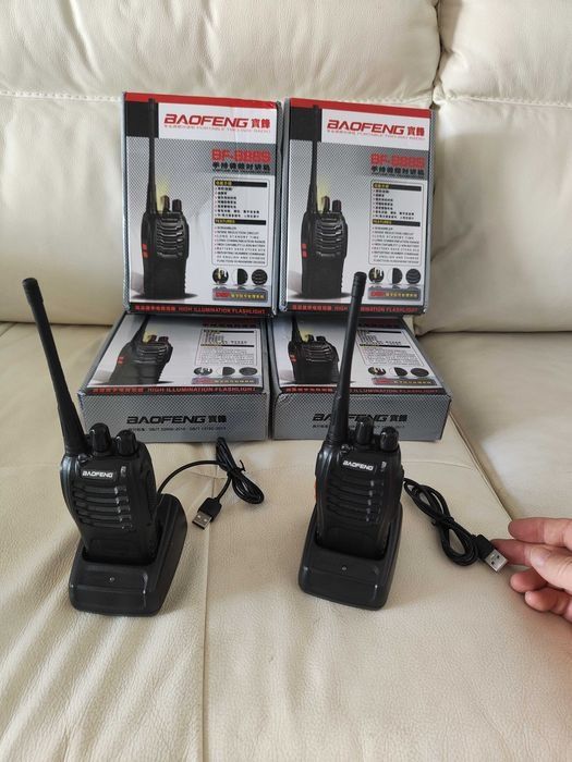 Stații Radio Emisie Recepție Profesionale Semnal 5km Walkie Talkie