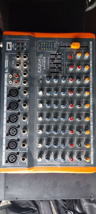 Boxe Ibiza + statie amplificare