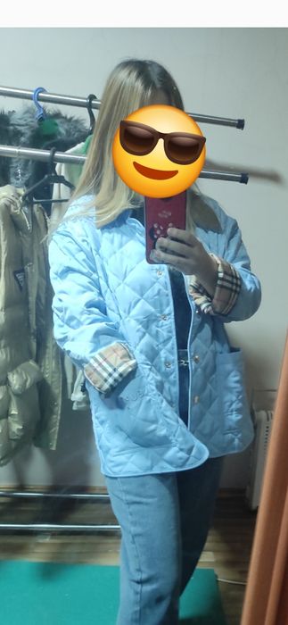 Куртка демисезонная размер Л ка оверсайз