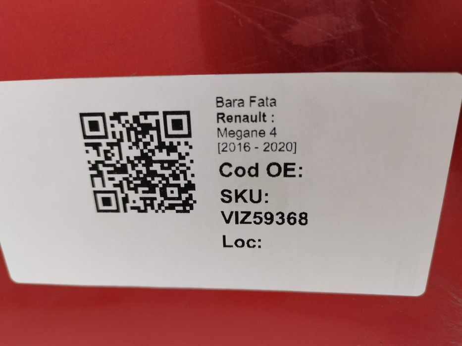 Предна броня Рено Меган 4 / Renault Megane 4 [ - ] Оригинална, повреде