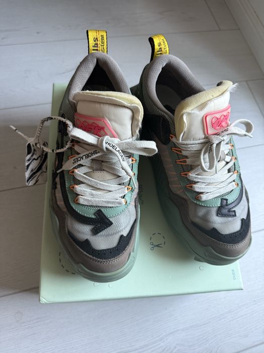 Adidasi Off White odsy 2000 marime 42 verzi odsy 1000