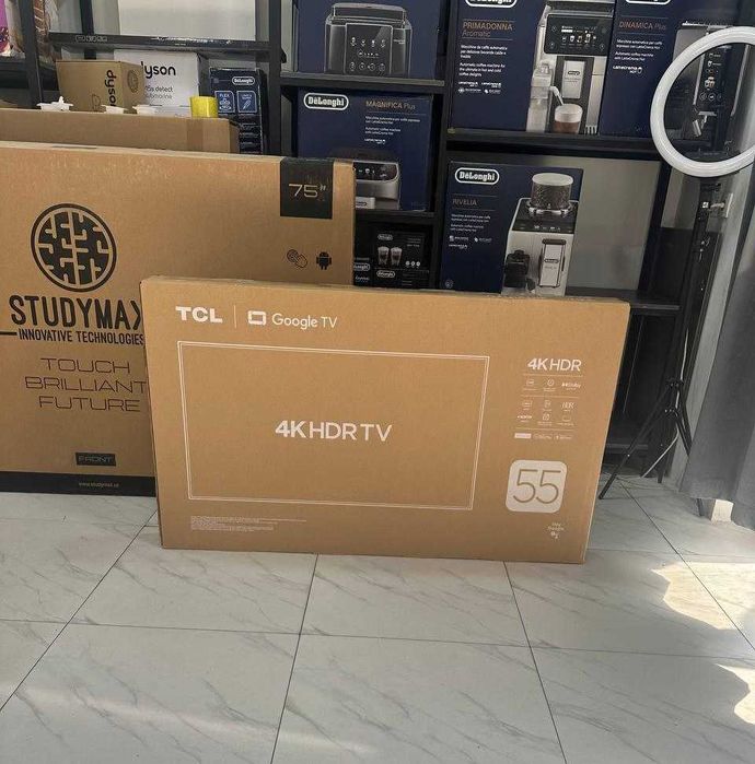 телевизор TCL 55 4K LED Smart Google TV 2025 NEW доставка бесплатно