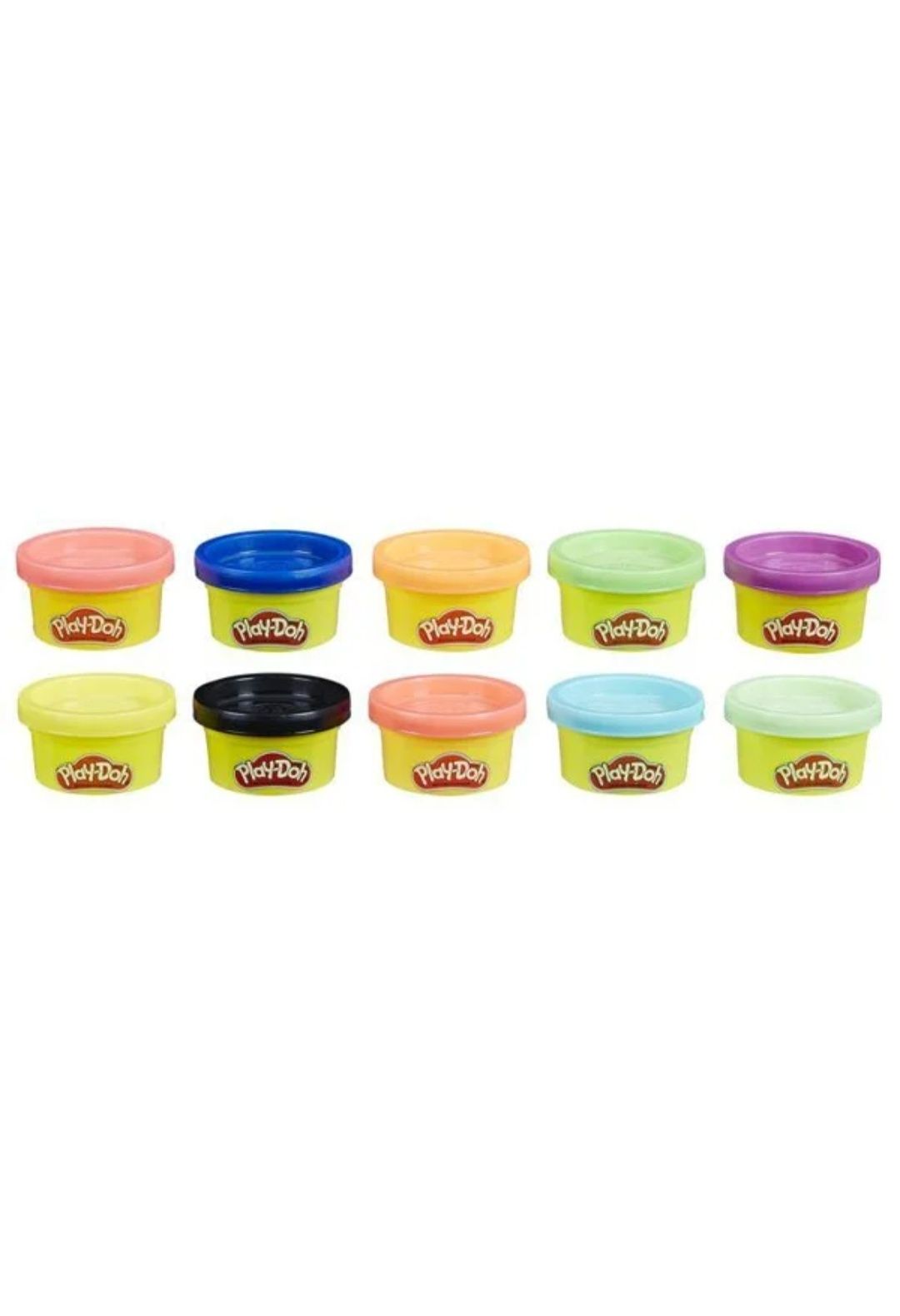 PlayDoh Тубус с 10 мини банками пластилина