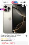 Iphone 16 Pro Max 512 GB, Natural Titanium