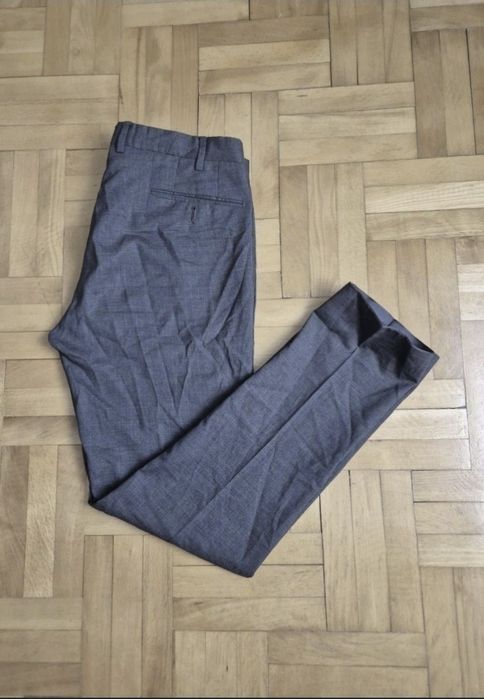 Pantaloni eleganți bărbătești Boggi Italia, Slim Fit - 46