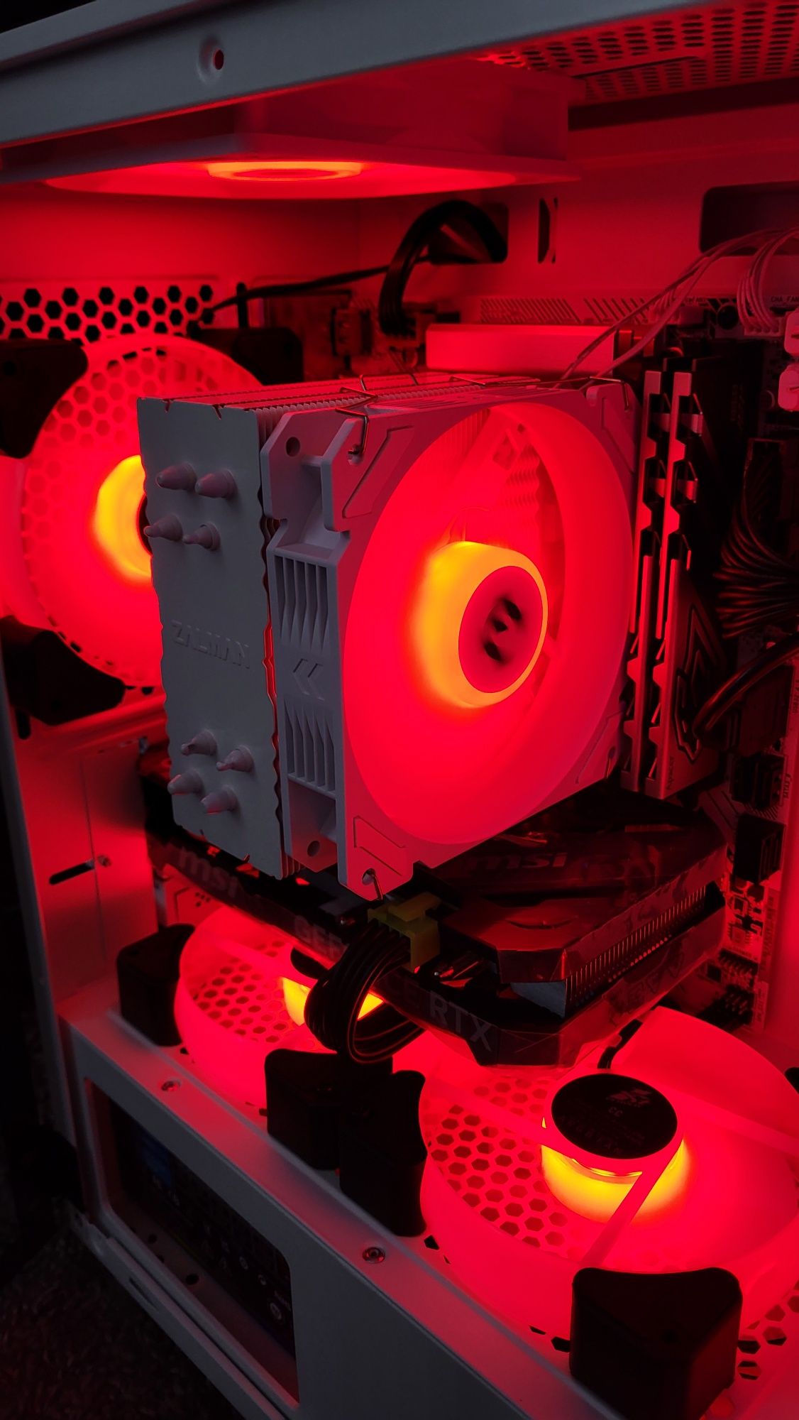 Белый системный блок игровой пк Core i5 13400 RTX 4060 ddr5