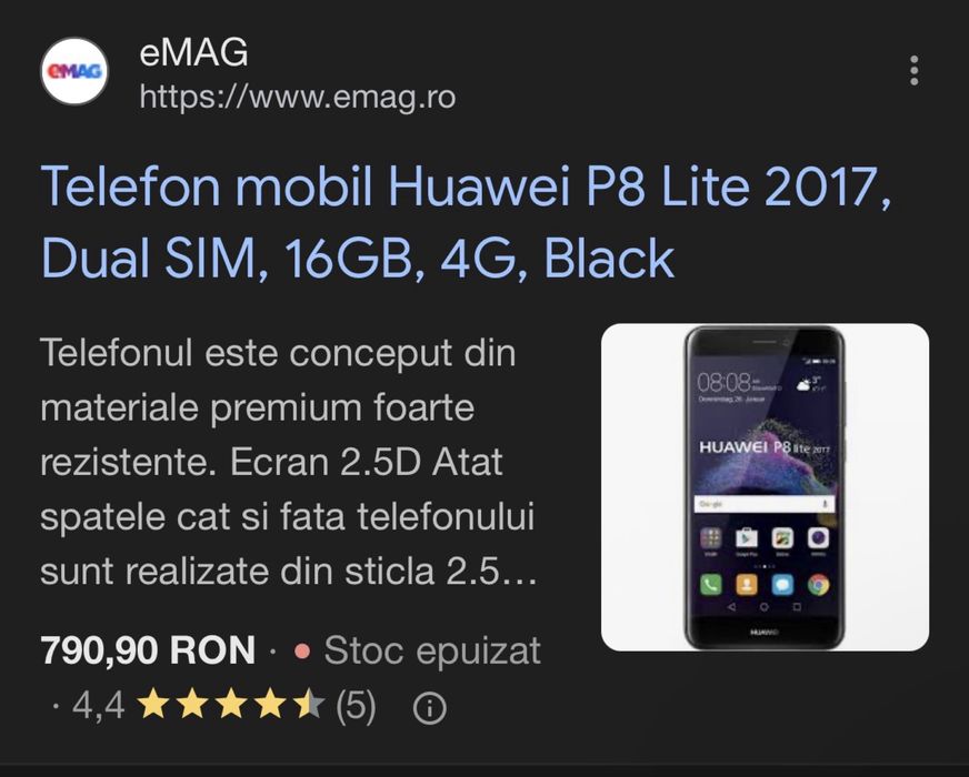 Huawei P8 Lite 2017