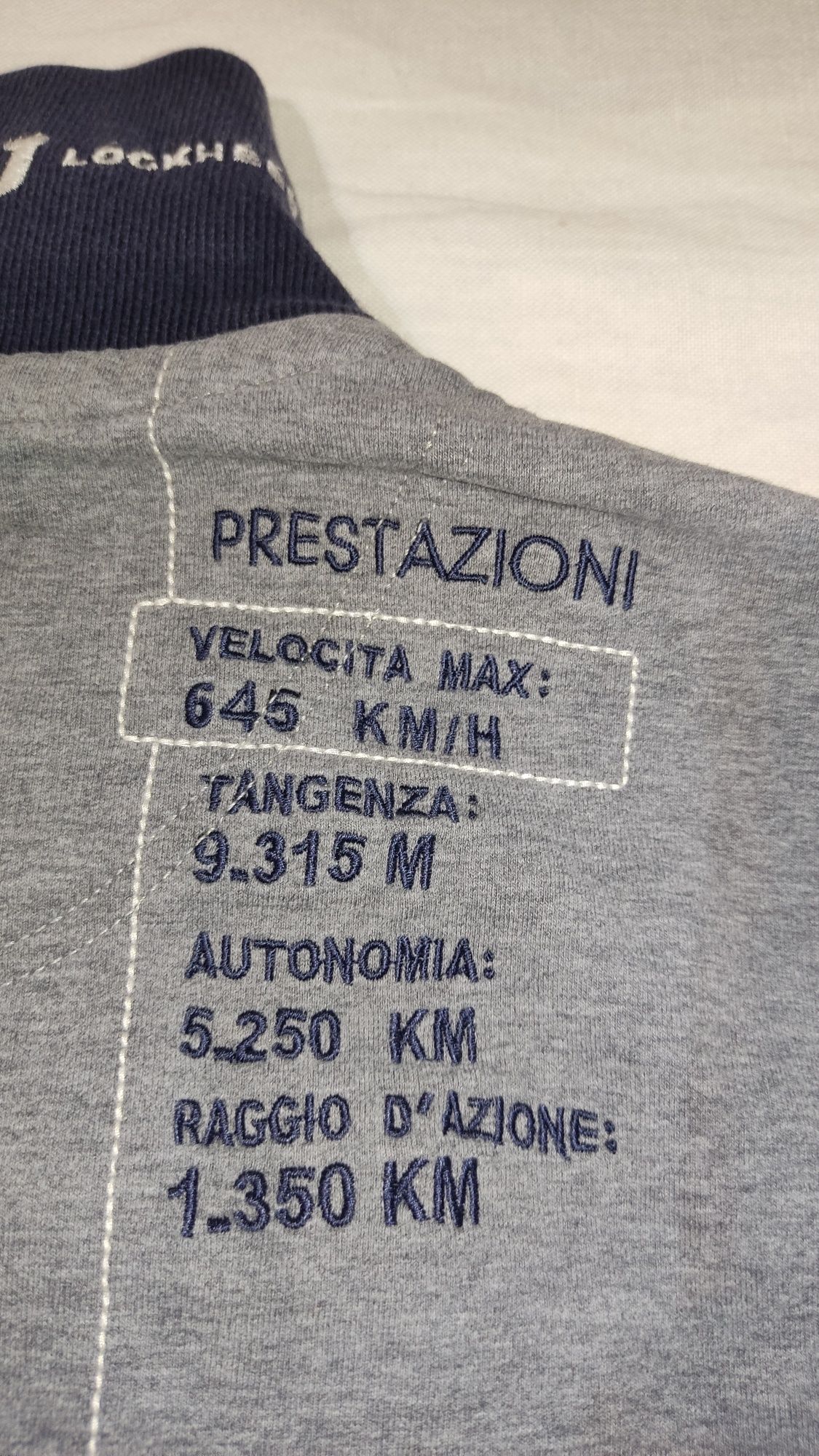 Bluza Aeronautica Militare C 130J Hercules mărime L bărbat fermoar