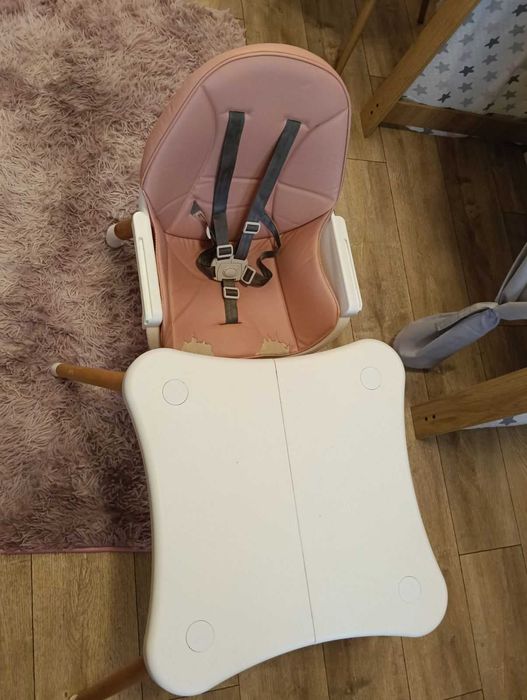 Kikkaboo Детско Столче за хранене Multi 3in1 Pink