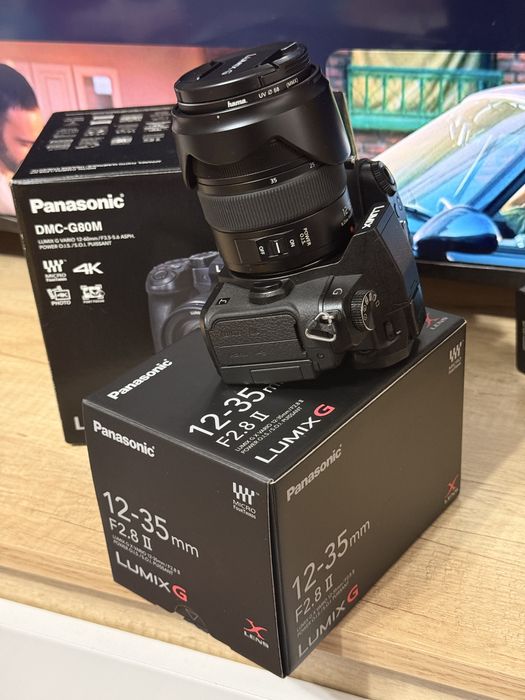 Panasonic Lumix DMC-G80 + Obiectiv 12-35 F2.8 Lumix G O.I.S II MFT
