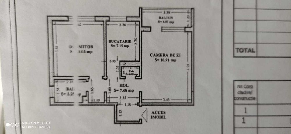 Apartament 2 camere decomandate in Tomis Nord