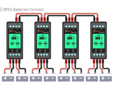 Изравнители за батерии 10А 7-18V Mazava PLC-10