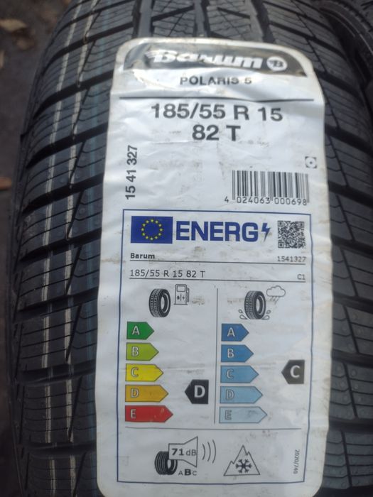 Нови 2бр.185/55/15 Barum Polaris5 dot3121