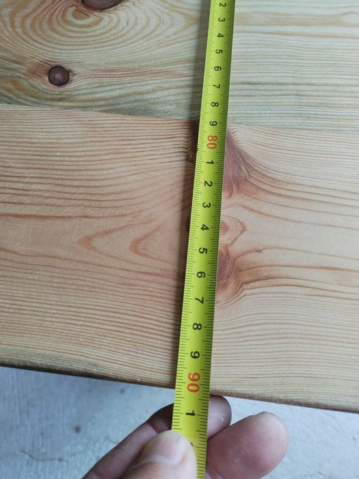 Маса масивна бял бор