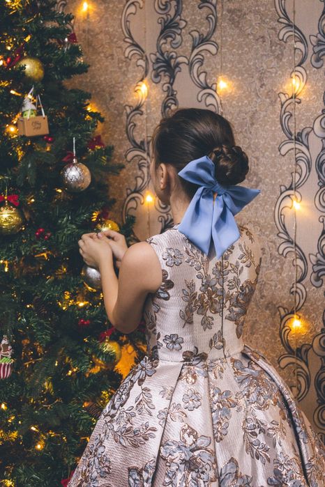 Платье для девочки 7-9 лет