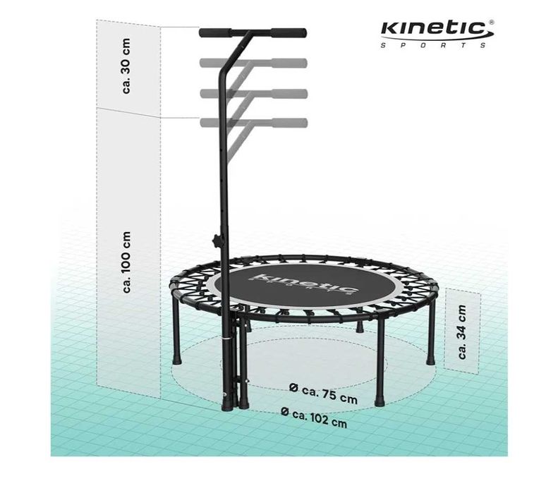 Trambulina Kinetic Sports Fitness pentru interior, nouă!
