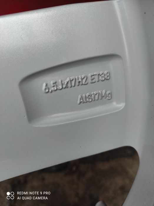 17" Оригинални джанти за Фолксваген гуми 215 65 17 Pirelli4бр/Bridgest