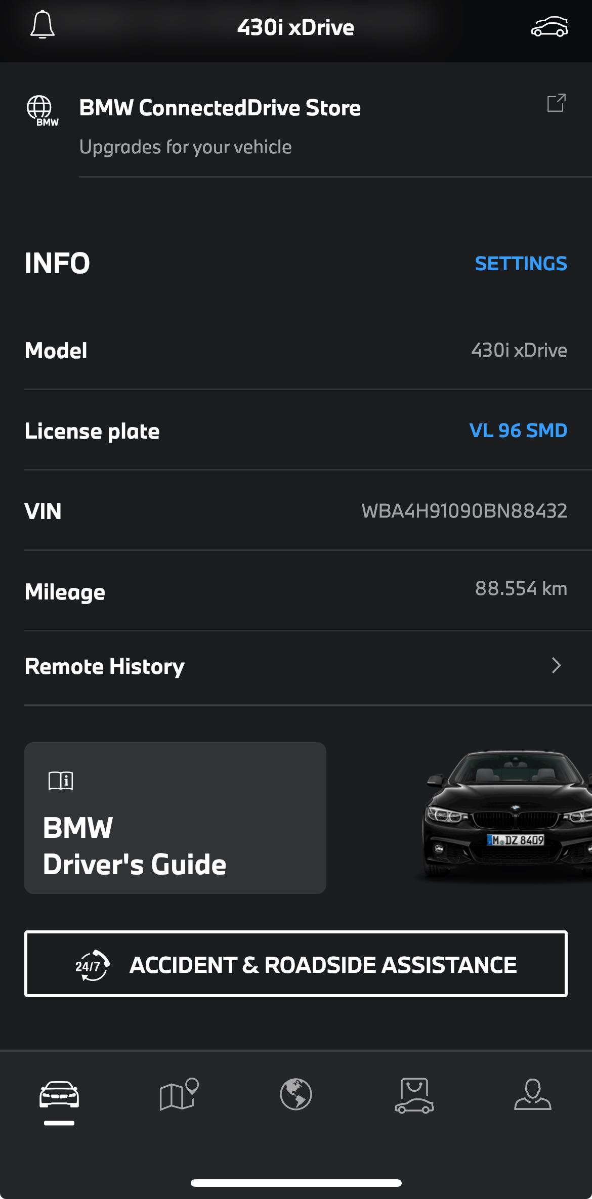BMW 430i Gran Coupe XDRIVE 2019