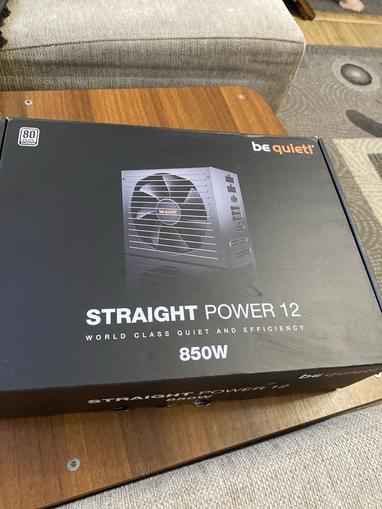 Блок питания 850w Be quiet Straight power 12 блок питания