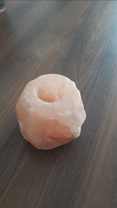 suport lumanare din sare