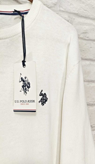 US Polo ASSN Оригинален мъжки пуловер размер XXL НОВО