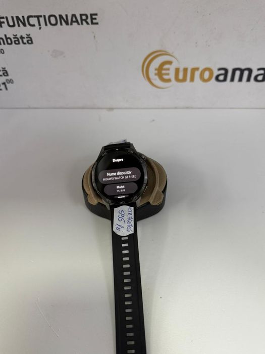 Smartwatch HUAWEI Watch GT 5 46mm, GPS, Android/iOS, Black -P-