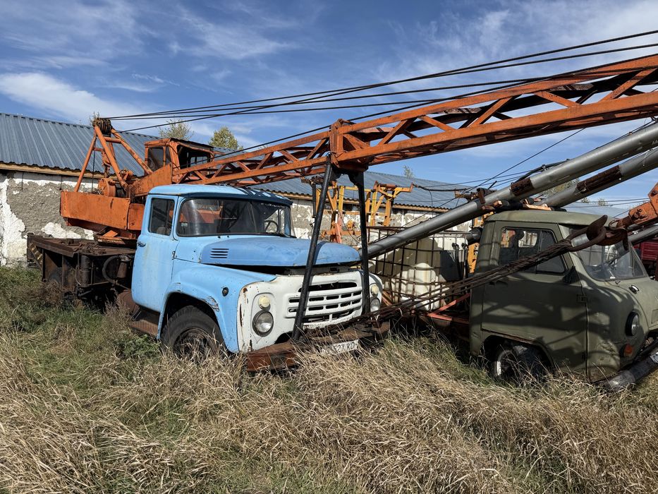 Зил кран на ходу зил 130 бензин