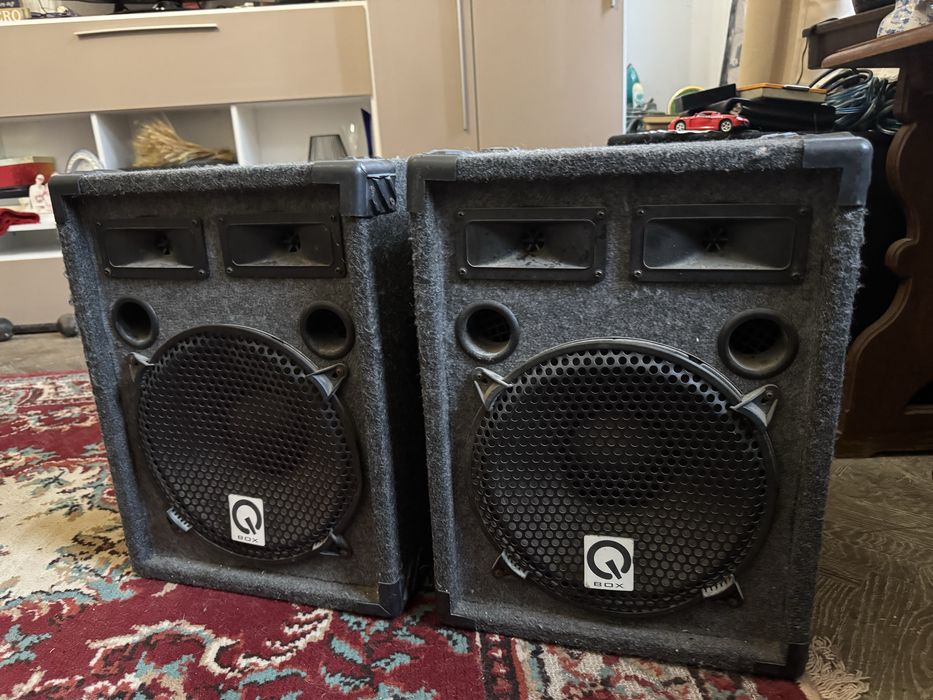 Set 4 boxe + amplificator