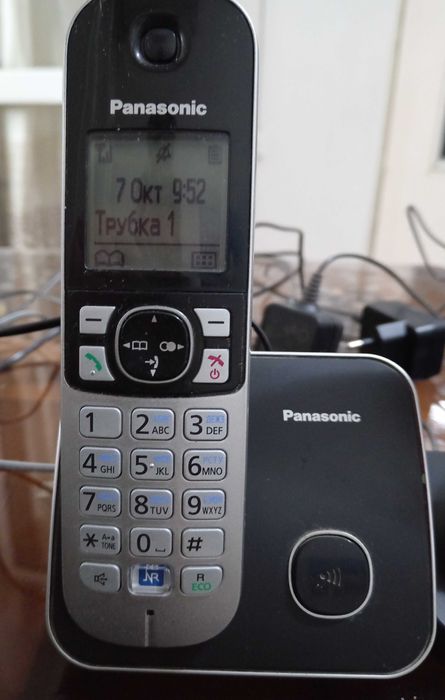 Продам радио телефоны Panasonic б/у 2 трубки