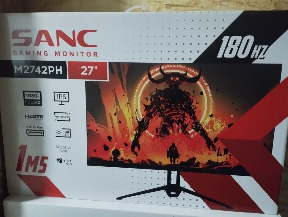 Продам монитор  SANC M2742РH.  180Нz