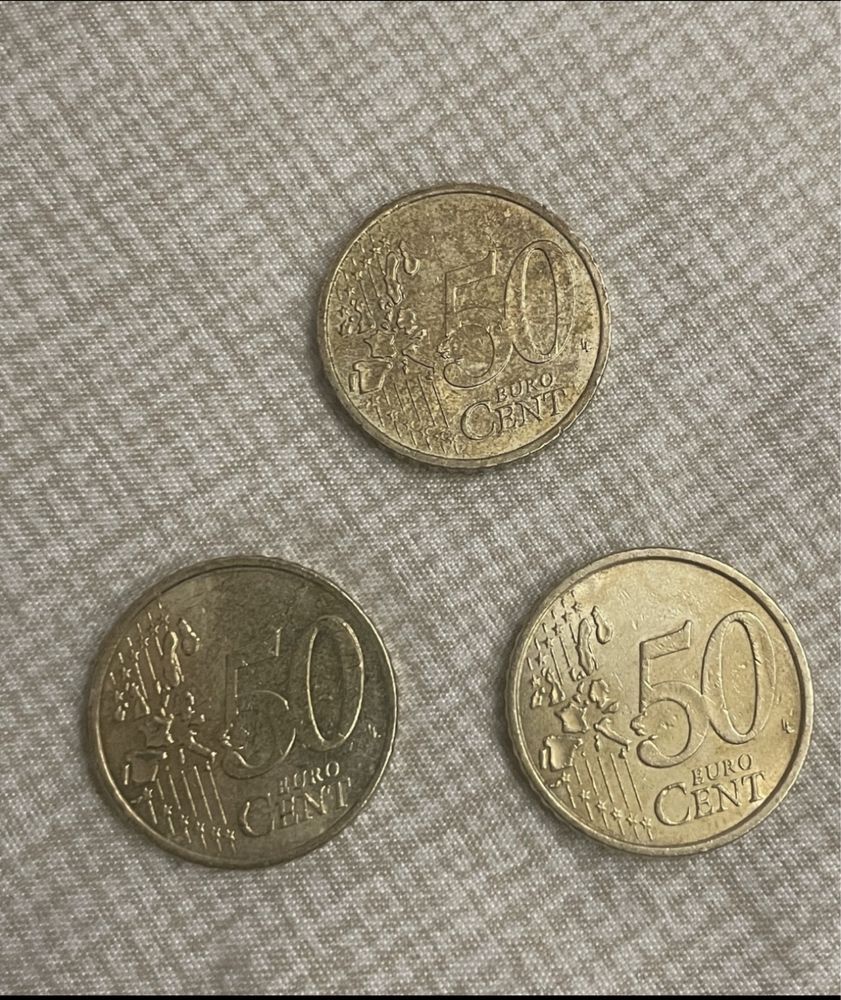 Monede colectie 50 euro cent