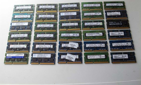 RAM памет ГАРАНЦИЯ 4GB DDR3 DD3L 1333/1600 МHz за лаптоп SODIM RAM