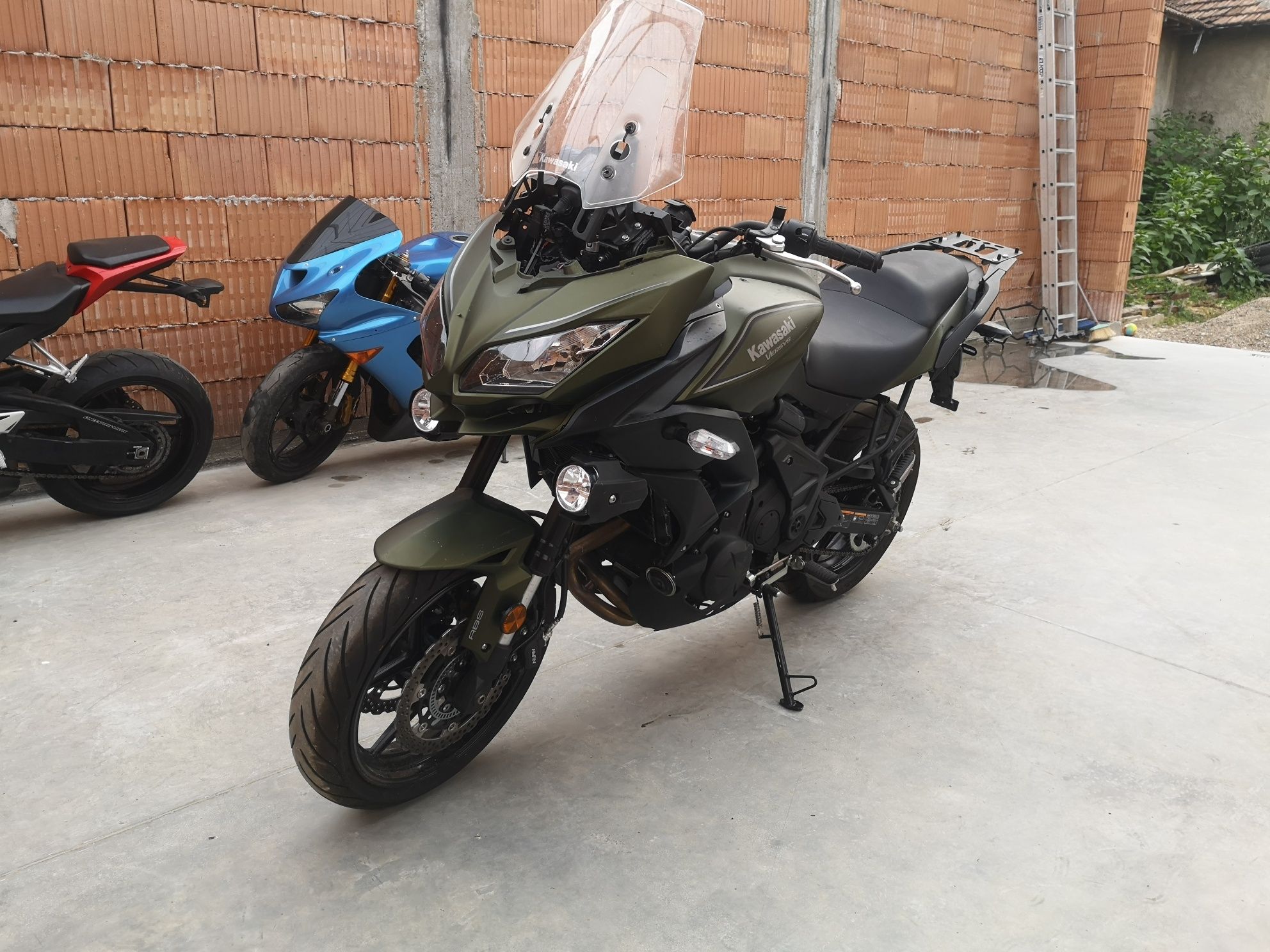 Kawasaki versys 650 2017 на части