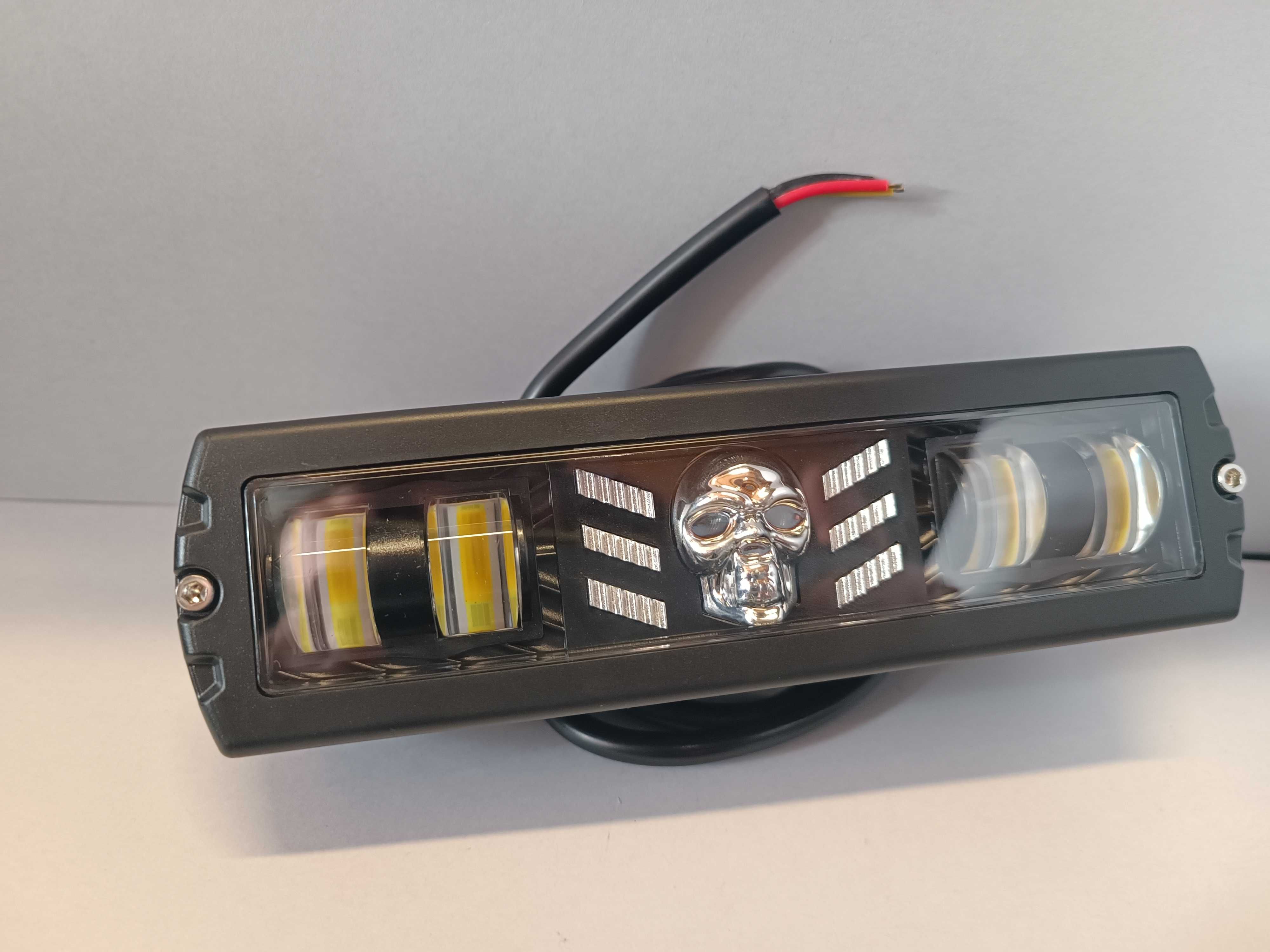 LED прожектор ЧЕРЕП за коли мотоциклет SUV