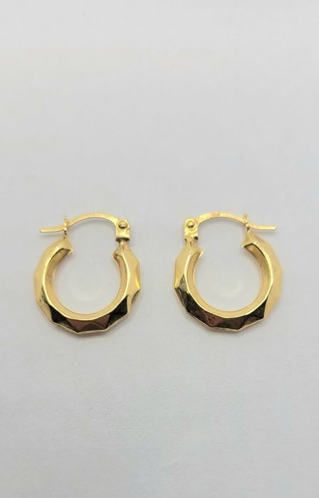 Cercei din aur galben de  9k pentru copii