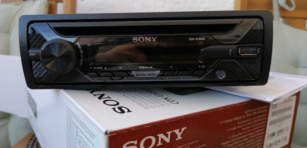 Cdx-g1200u compact disc player sony auto - 350 lei negociabil