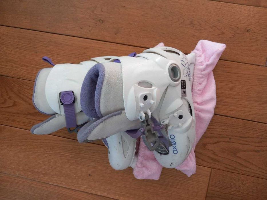 Детски регулируеми кънки за лед, размер 30-32, в отлично състояние