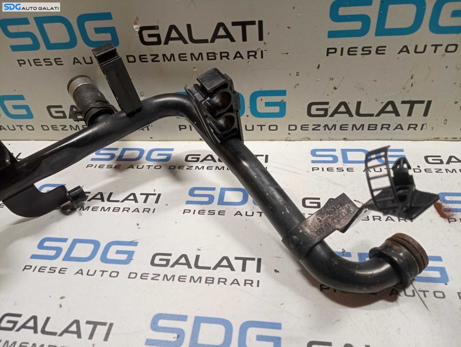 Teava Conducta Metalica Aerisire Racire Apa Skoda Superb 2 1.9 TDI 2004 - 2013 Cod 038121065 038121065C [M5550]