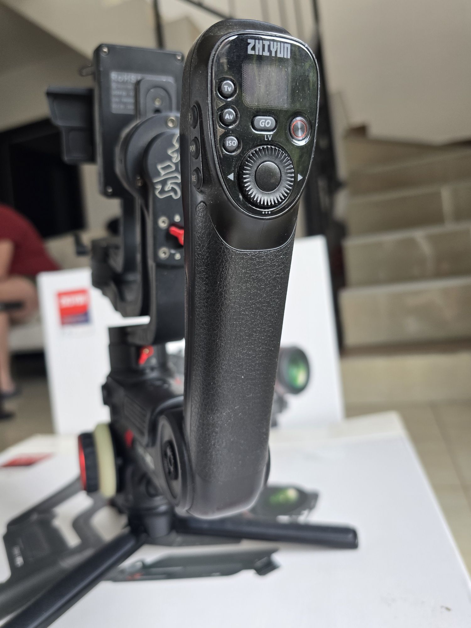 Stabilizator Gimbal Zhiyun 3 Lab Creator Pack, suport de telefon, Tran