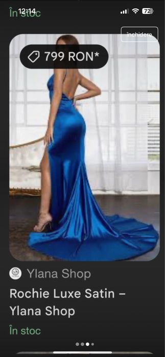 Rochie eleganta / de ocazie cu trena