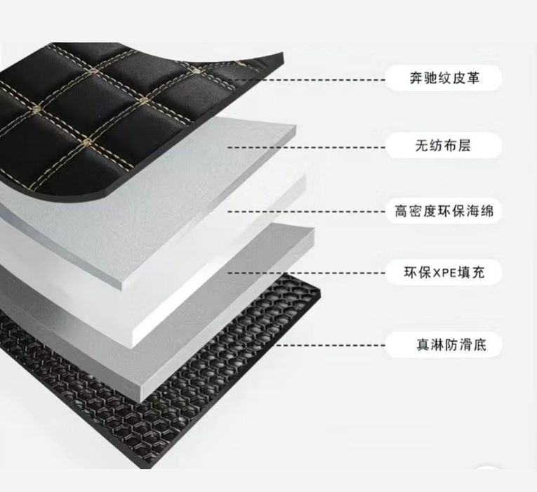 Коврик в багажник BYD Song plus, чехол для багажника BYD