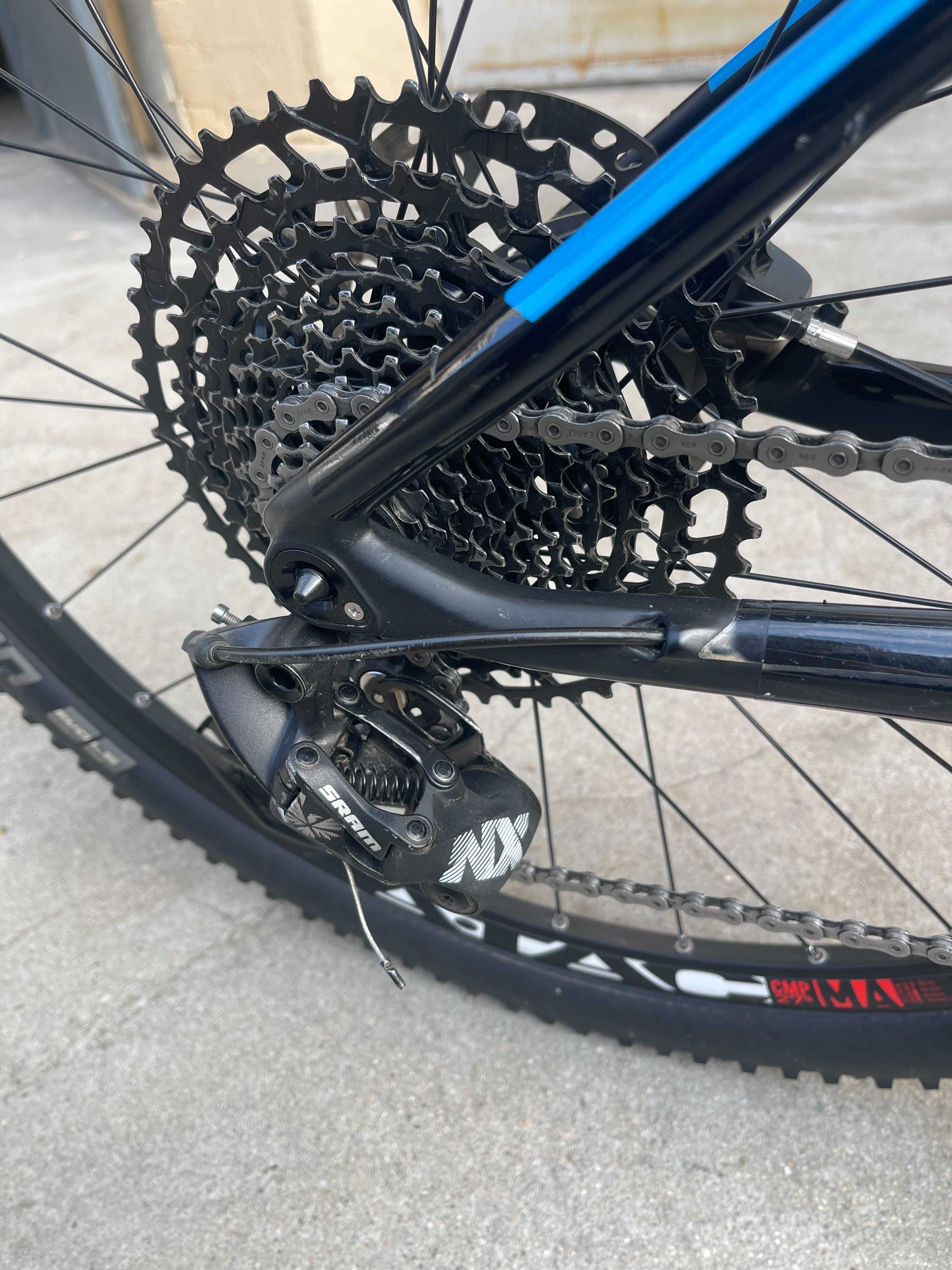 MTB велосипед Cube Reaction C:62 карбон 27.5 XS carbon + подаръци