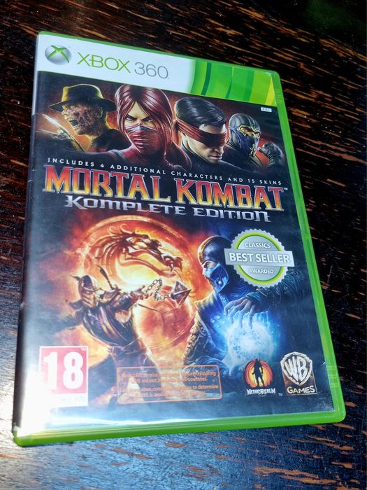 PES 17/FIFA 17 Mortal Kombat Ps3/Xbox 360